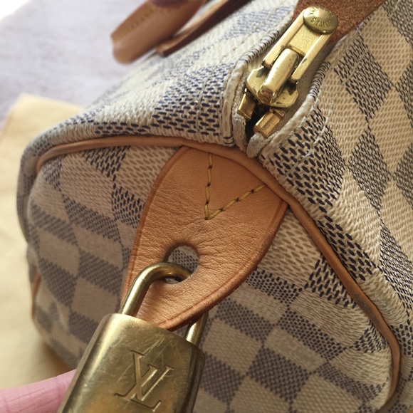 Louis Vuitton Speedy 25 Damier Azur - Picture 2 of 11
